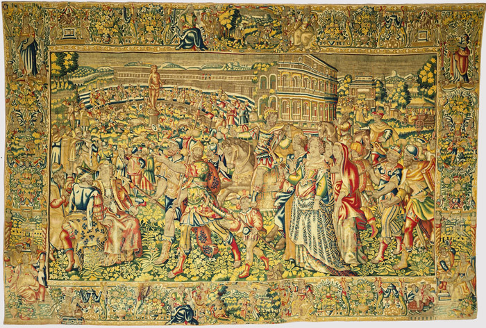 The seven Wonders of the world 17th century tapestries